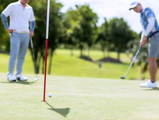 ゴルフは生涯続けやすいスポーツです